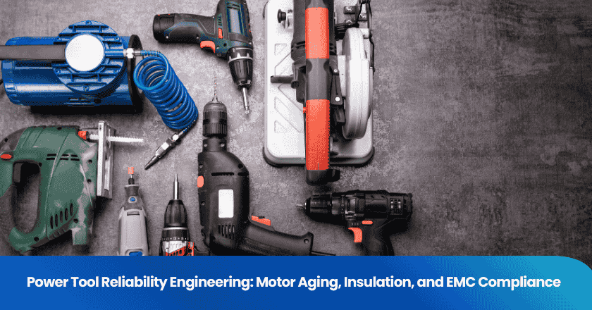 Power Tool Reliability Engineering: Motor Aging, Insulation, and EMC Compliance